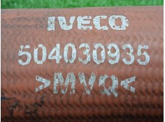 Recambio de tubo presion turbocompresor para iveco daily caja abierta / volquete 2.8 diesel cat referencia OEM IAM 504030935 FLE 2
