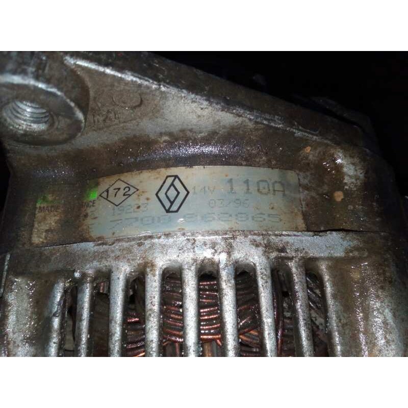 Recambio de alternador para renault megane i classic (la0) 1.5 cat referencia OEM IAM 7700862865 VALEO 110A