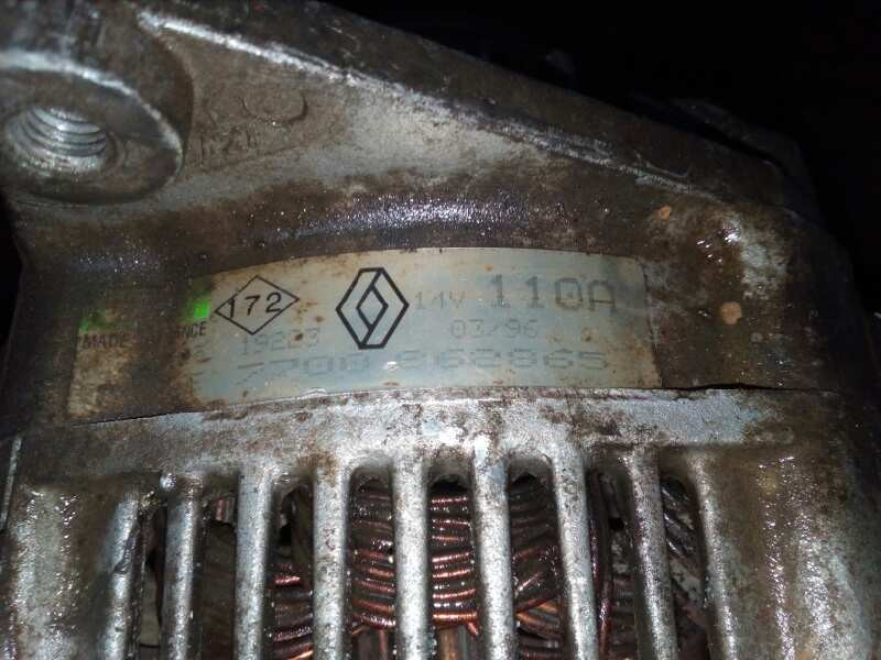 Recambio de alternador para renault megane i classic (la0) 1.5 cat referencia OEM IAM 7700862865 VALEO 110A