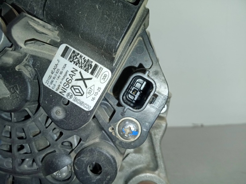 Recambio de alternador para nissan qashqai (j11) 1.5 turbodiesel cat referencia OEM IAM 231004EA0A-F000BL0825  