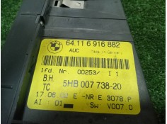 Recambio de mando calefaccion / aire acondicionado para bmw serie 3 berlina (e46) 318i referencia OEM IAM 64116916882-5HB0077382 2