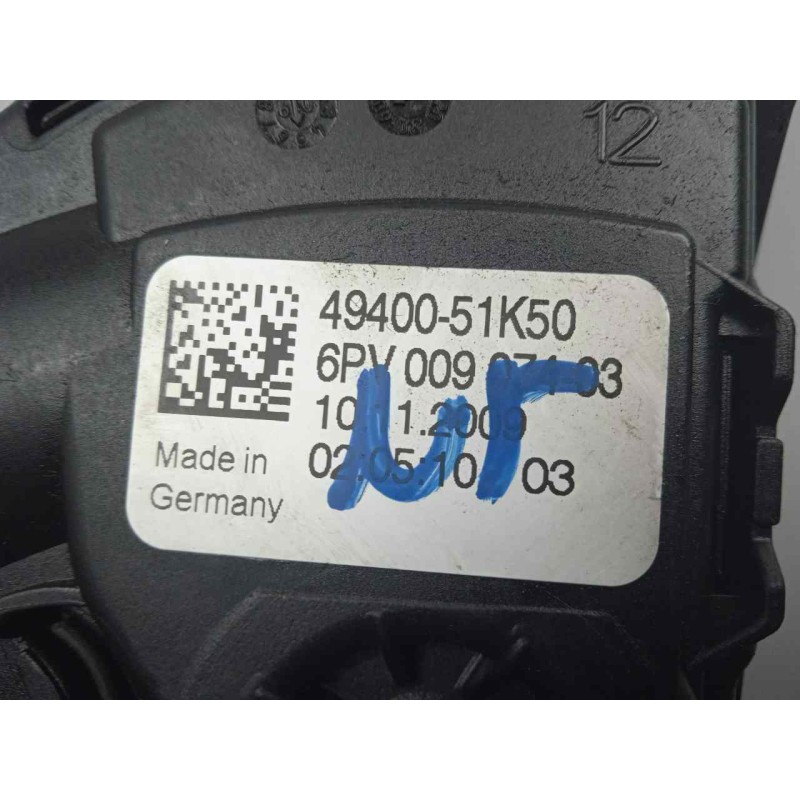 Recambio de potenciometro pedal para suzuki swift berlina (mz) 1.3 16v cat referencia OEM IAM 4940051K50 6.PINES 