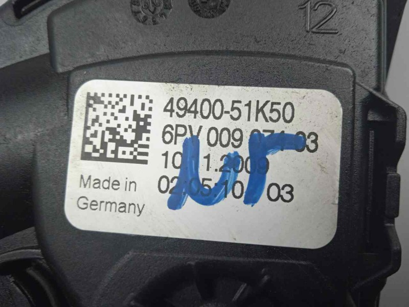 Recambio de potenciometro pedal para suzuki swift berlina (mz) 1.3 16v cat referencia OEM IAM 4940051K50 6.PINES 