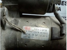 Recambio de motor arranque para kia shuma 1.5 cat referencia OEM IAM OK24118400A 141659  2