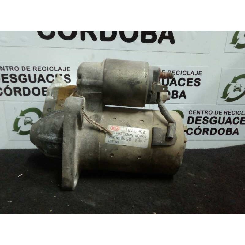 Recambio de motor arranque para kia shuma 1.5 cat referencia OEM IAM OK24118400A 141659 