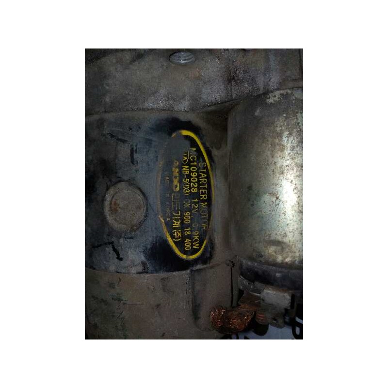Recambio de motor arranque para kia shuma 1.5 cat referencia OEM IAM MC109028-OK90018400  MANDO