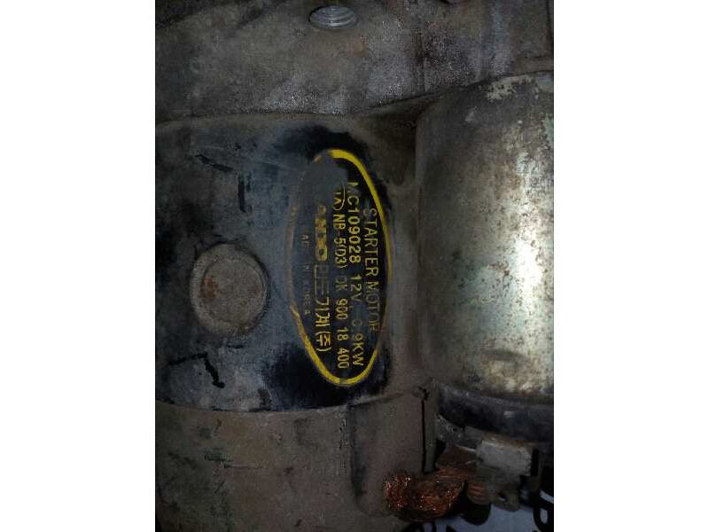 Recambio de motor arranque para kia shuma 1.5 cat referencia OEM IAM MC109028-OK90018400  MANDO