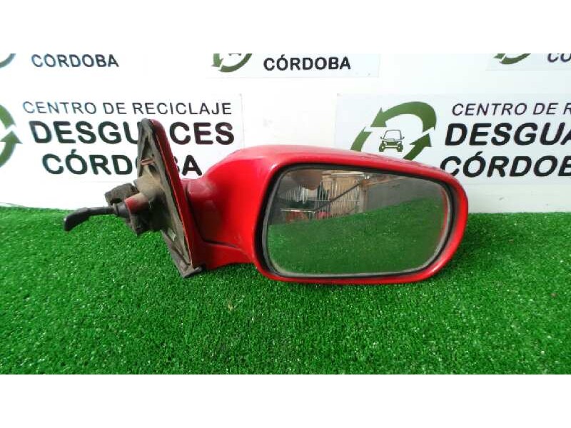 Recambio de retrovisor derecho para nissan primera berl./familiar (p10/w10) referencia OEM IAM  ROJO MANUAL