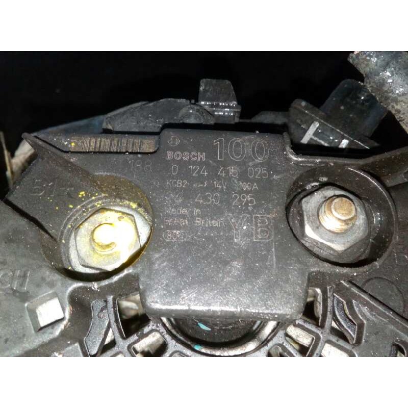 Recambio de alternador para opel vectra c berlina 2.2 16v cat (z 22 se) referencia OEM IAM 0124415025 BOSCH 100 A