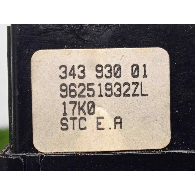 Recambio de mando luces para citroën xsara picasso 2.0 hdi cat (rhy / dw10td) referencia OEM IAM 96251932ZL  