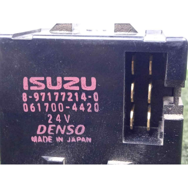 Recambio de modulo electronico para isuzu n-serie 5.2 diesel referencia OEM IAM 897177214-0617004420  