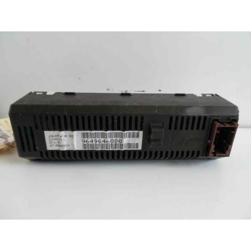 Recambio de pantalla multifuncion para citroën c4 coupe referencia OEM IAM 9649646880  