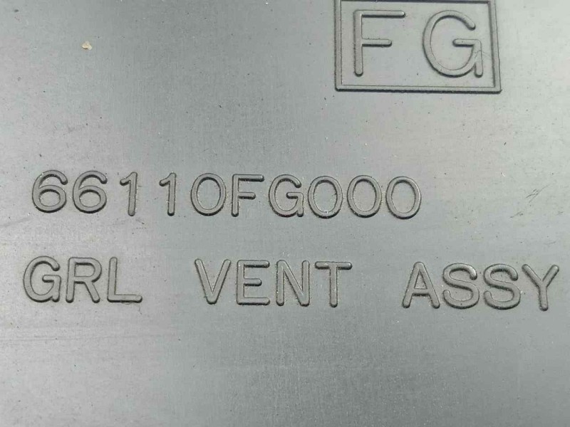 Recambio de aireador delantero derecho para subaru impreza g12 2.0 cat referencia OEM IAM 66110FG000  