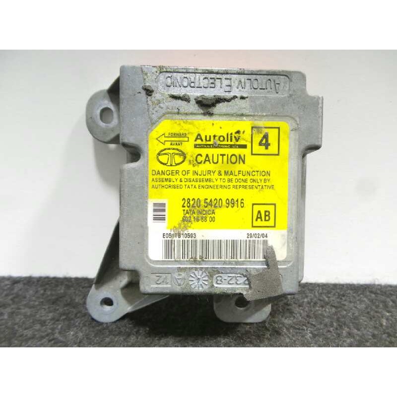 Recambio de centralita airbag para tata indigo sw 1.4 d referencia OEM IAM 282054209916-E051TB10593-602168800 AUTOLIV 