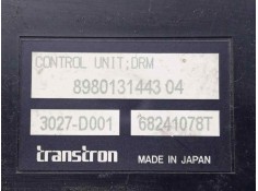 Recambio de modulo electronico para isuzu n-serie 5.2 diesel referencia OEM IAM 8980131443-898013144304-3027D001-6841078T UNIDAD 2