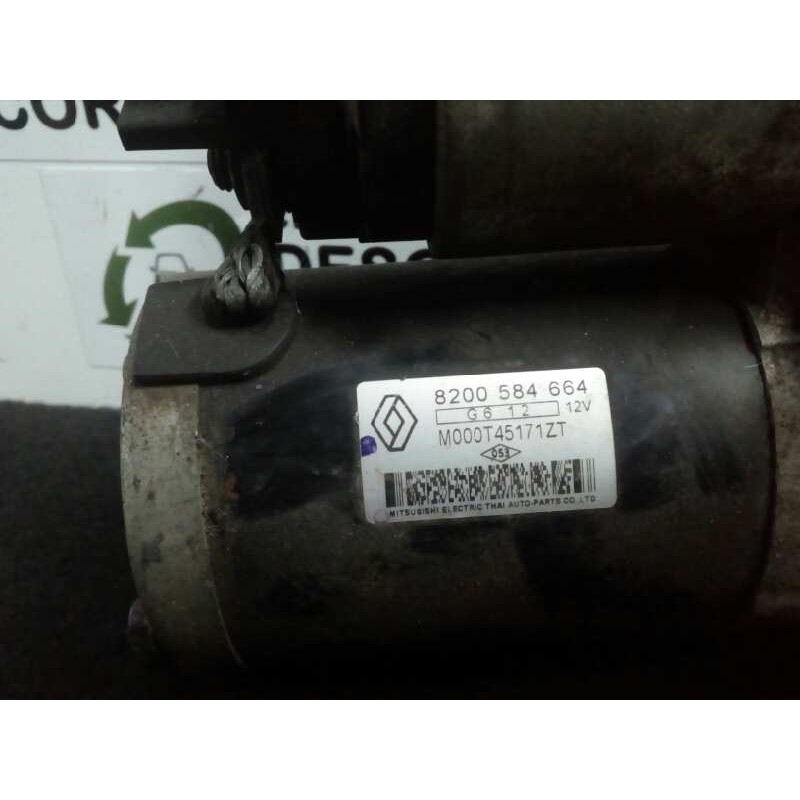 Recambio de motor arranque para dacia logan 1.6 cat referencia OEM IAM 8200584664-M000T45171ZT  
