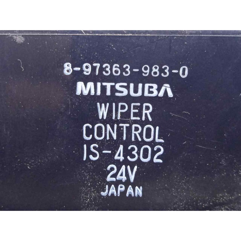 Recambio de modulo electronico para isuzu n-serie 5.2 diesel referencia OEM IAM 8973639830 RELE LIMPIAPARABRISAS 