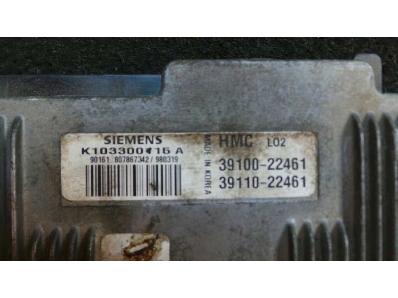 Recambio de centralita motor uce para hyundai accent (x3) 1.3 cat referencia OEM IAM K103300115A-90161807867342  SIEMENS