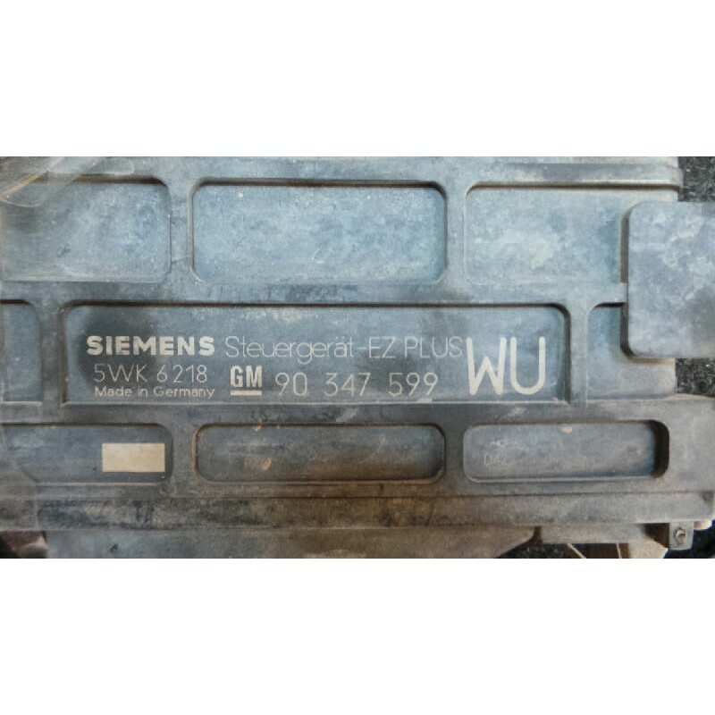 Recambio de centralita motor uce para opel vectra a 1.6 referencia OEM IAM 5WK6218-90347599 SIEMENS 