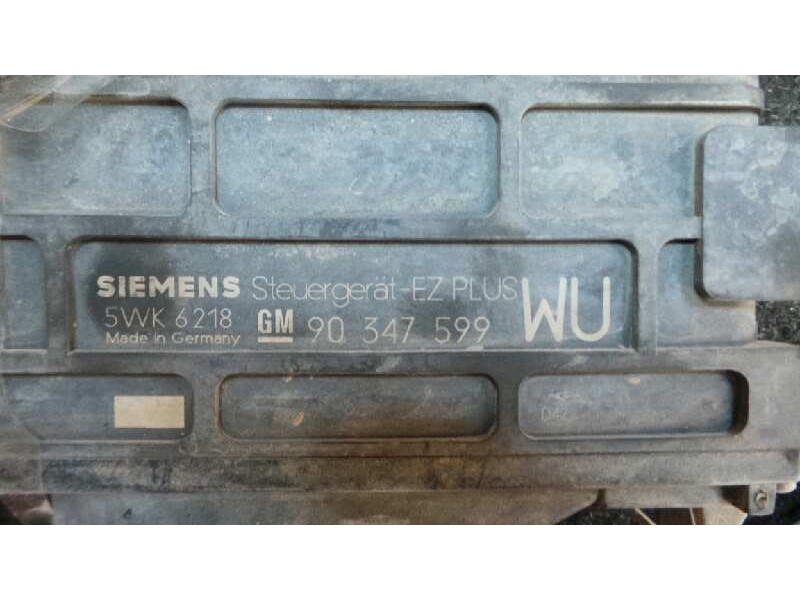 Recambio de centralita motor uce para opel vectra a 1.6 referencia OEM IAM 5WK6218-90347599 SIEMENS 