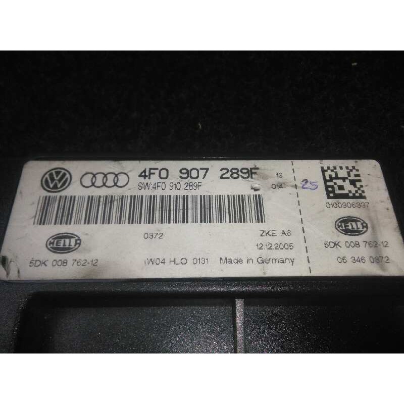 Recambio de modulo electronico para audi a6 berlina (4f2) 2.0 tdi referencia OEM IAM 5DK00876212-4F0907289F-4F0910289F  