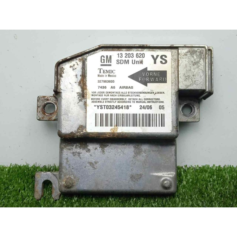 Recambio de centralita airbag para opel meriva 1.7 16v cdti referencia OEM IAM 13203620-327963935-7436A6 TEMIC 