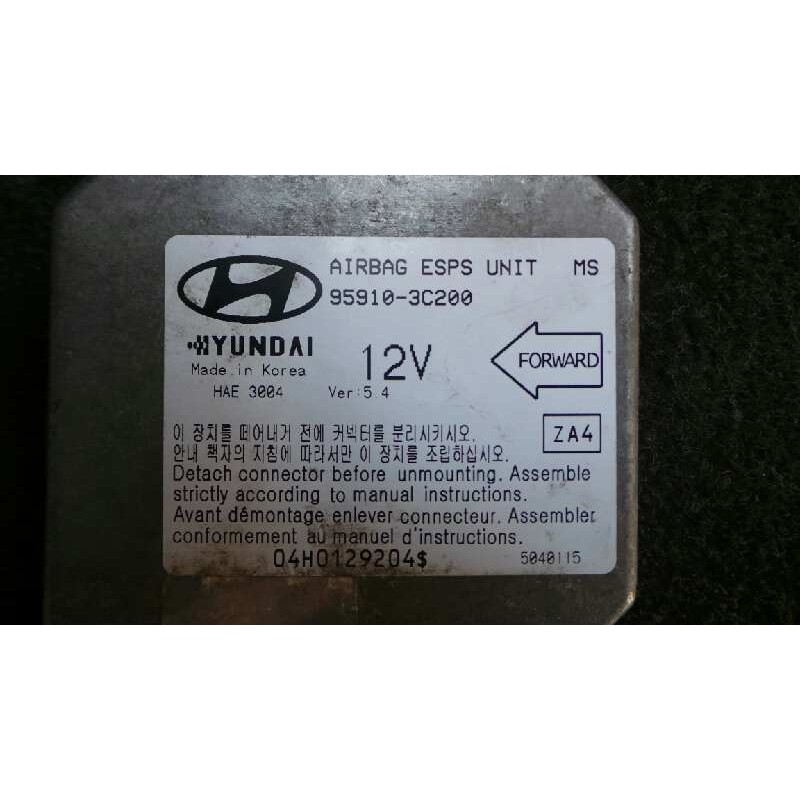 Recambio de centralita airbag para kia magentis 2.0 cat referencia OEM IAM 959103C200-04H0129204  