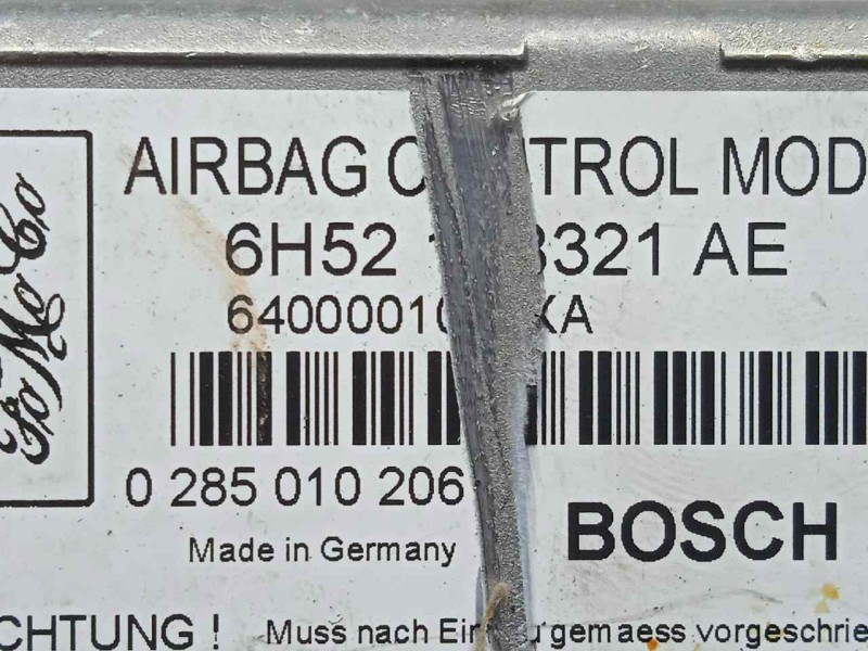 Recambio de centralita airbag para land rover freelander (lr2) 2.2 td4 cat referencia OEM IAM 6H5214B321AE-0285010206 BOSCH 