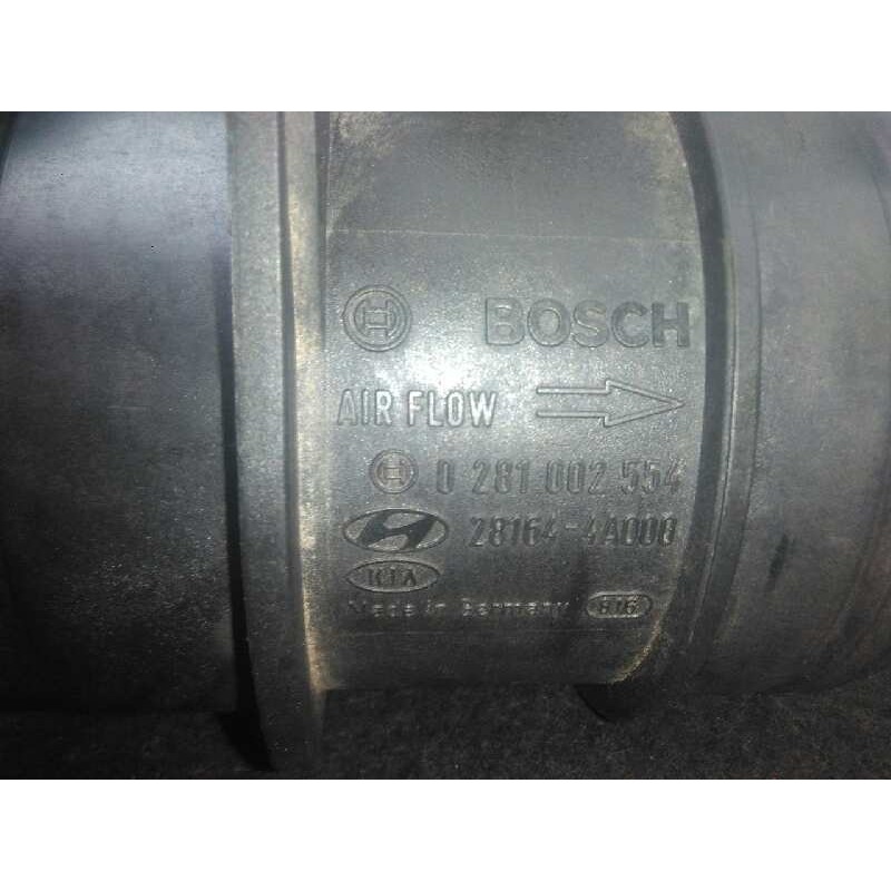 Recambio de caudalimetro para hyundai terracan (hp) 2.9 crdi cat referencia OEM IAM 0281002554-281644A000 BOSCH 5.PINES