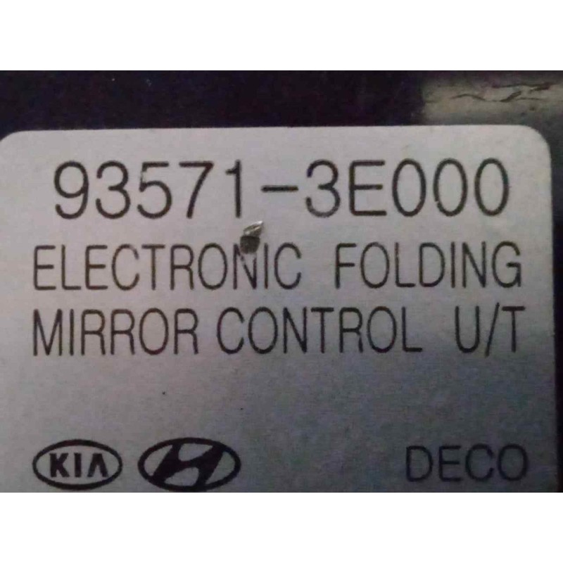 Recambio de modulo electronico para kia sorento 2.5 crdi cat referencia OEM IAM 935713E000  