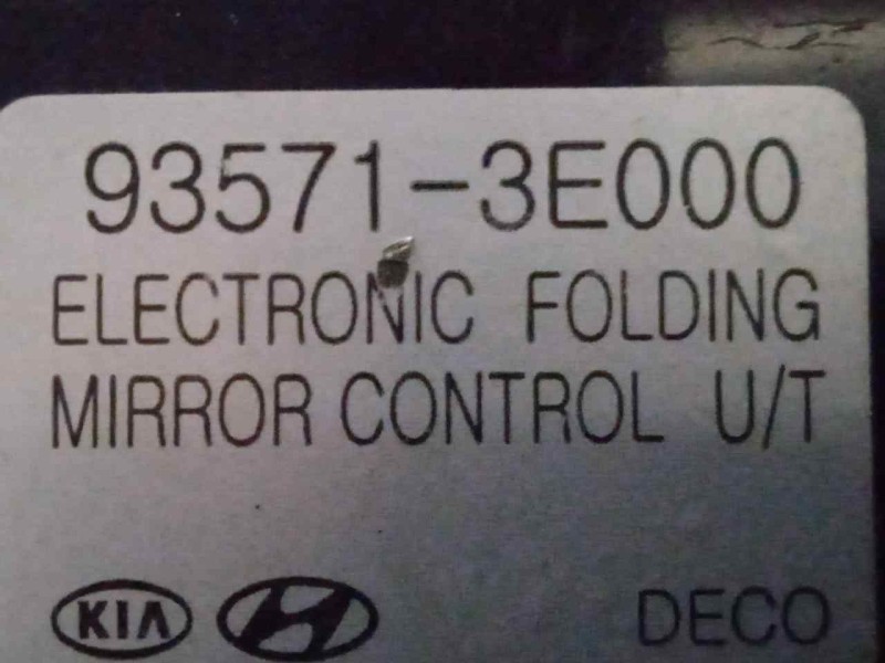 Recambio de modulo electronico para kia sorento 2.5 crdi cat referencia OEM IAM 935713E000  