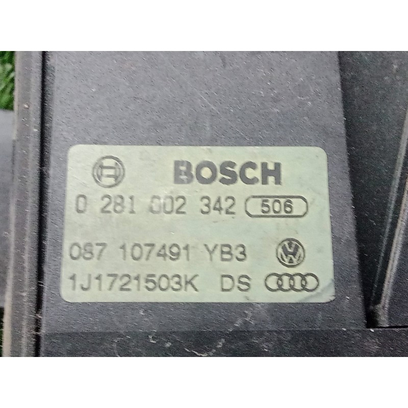 Recambio de pedal acelerador para seat toledo (1m2) 1.9 tdi referencia OEM IAM 0281002342  087107491YB3