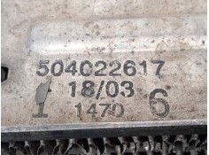 Recambio de intercooler para kia sorento 2.5 crdi cat referencia OEM IAM 504022617 182X475X65 ALUMINIO 2