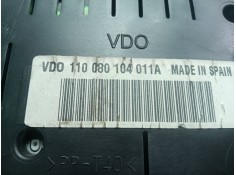 Recambio de cuadro instrumentos para seat ibiza (6l1) 1.4 16v referencia OEM IAM 110080104011A CON.TARAS  2