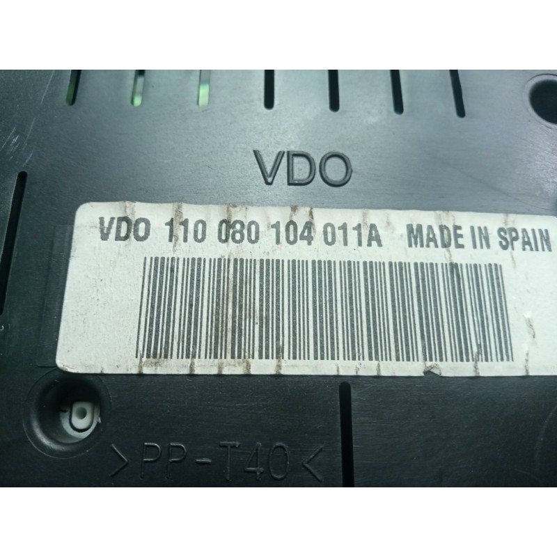 Recambio de cuadro instrumentos para seat ibiza (6l1) 1.4 16v referencia OEM IAM 110080104011A CON.TARAS 