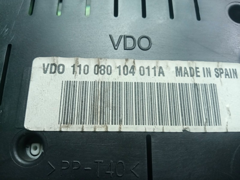 Recambio de cuadro instrumentos para seat ibiza (6l1) 1.4 16v referencia OEM IAM 110080104011A CON.TARAS 