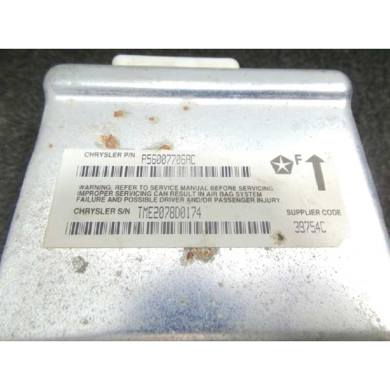 Recambio de centralita airbag para jeep gr.cherokee (zj)/(z) 4.0 cat referencia OEM IAM P56007706AC-TME2078D0174  