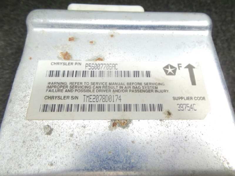Recambio de centralita airbag para jeep gr.cherokee (zj)/(z) 4.0 cat referencia OEM IAM P56007706AC-TME2078D0174  