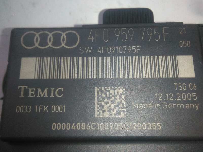 Recambio de centralita cierre para audi a6 berlina (4f2) 2.0 tdi referencia OEM IAM 4F0959795F-4F0910795F  
