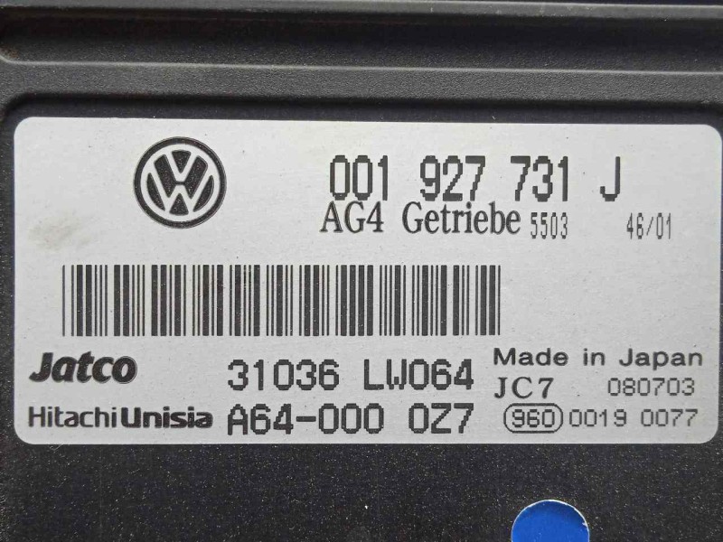 Recambio de modulo electronico para seat ibiza (6l1) 1.4 16v referencia OEM IAM 001927731J-31036LW064-A640000Z7  