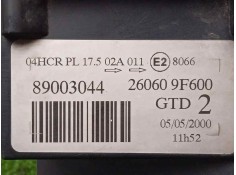 Recambio de faro izquierdo para nissan primera berlina (p11) 2.0 turbodiesel cat referencia OEM IAM 260609F600-89003044 99-02 HA 2