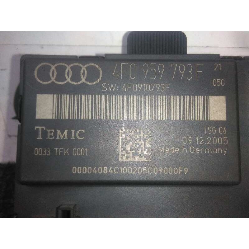 Recambio de centralita cierre para audi a6 berlina (4f2) 2.0 tdi referencia OEM IAM 4F0959793F-4F0910793F  
