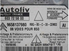 Recambio de centralita airbag para citroën c4 coupe 2.0 hdi fap referencia OEM IAM 603725800-9658137980-AI AUTOLIV  2