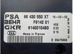 Recambio de mando climatizador para peugeot 206 berlina 1.4 referencia OEM IAM 96430550XT-F914201-9140010483   2