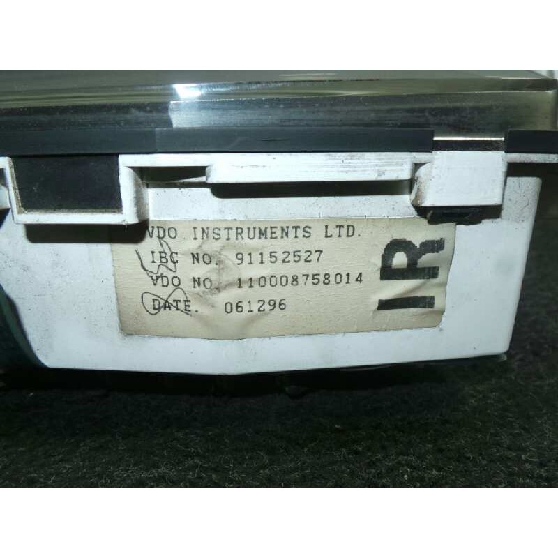 Recambio de cuadro instrumentos para opel frontera a 2.5 turbodiesel referencia OEM IAM 91152527-110008758014IR  VDO
