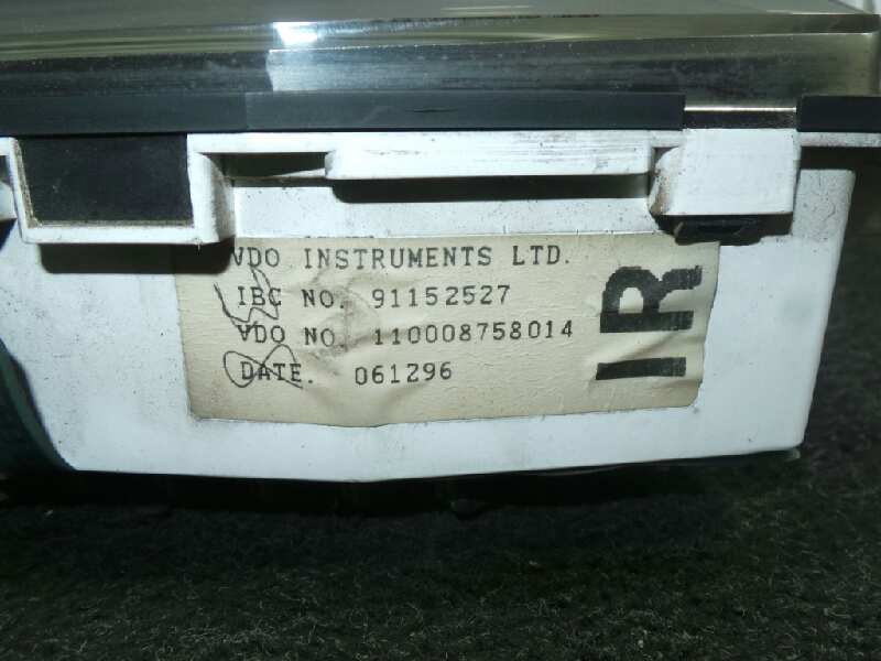 Recambio de cuadro instrumentos para opel frontera a 2.5 turbodiesel referencia OEM IAM 91152527-110008758014IR  VDO