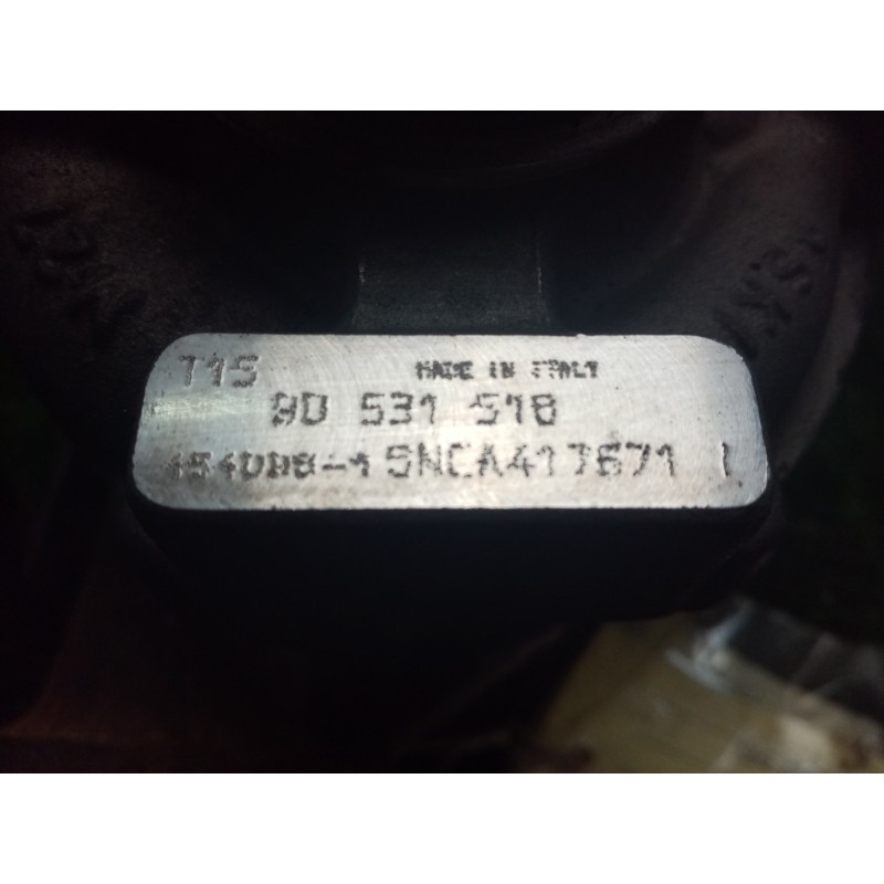 Recambio de turbocompresor para opel vectra b berlina 2.0 dti referencia OEM IAM 90531518  