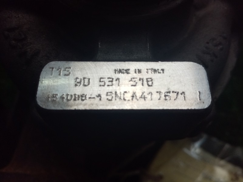 Recambio de turbocompresor para opel vectra b berlina 2.0 dti referencia OEM IAM 90531518  