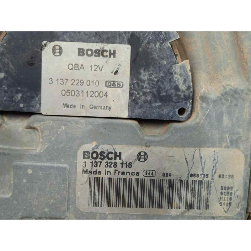 Recambio de electroventilador para volvo xc90 2.4 diesel cat referencia OEM IAM 1137328118-3137229010-0503112004 4.PINES 