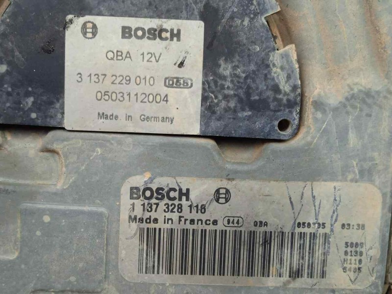 Recambio de electroventilador para volvo xc90 2.4 diesel cat referencia OEM IAM 1137328118-3137229010-0503112004 4.PINES 